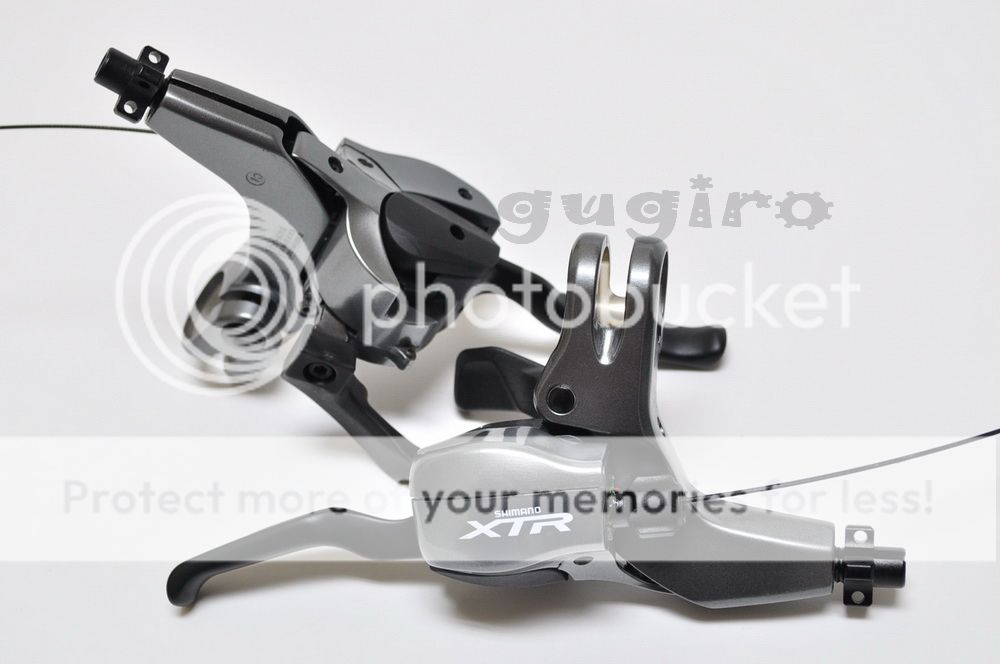 SHIMANO XTR STM961 Dual Control Mechanical Disc Shift/Brake Lever Set