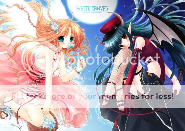 Animes Angels and Demons Girls