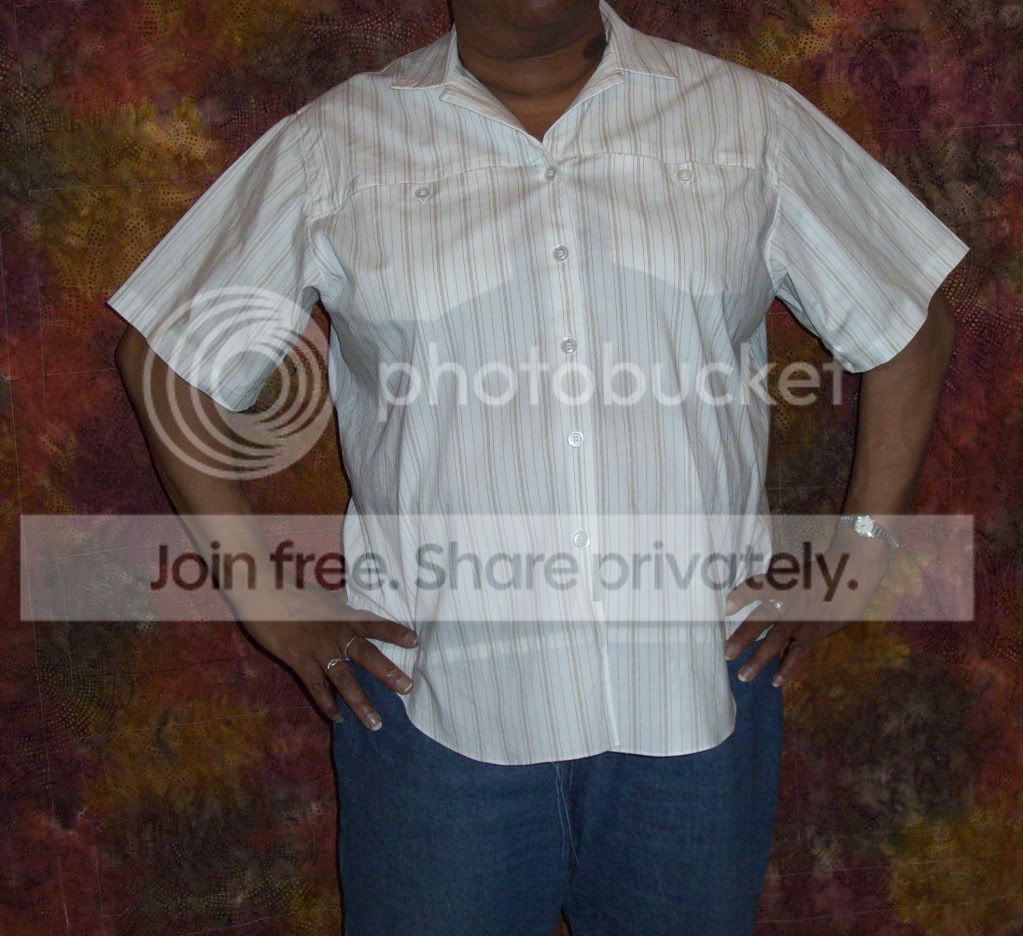 Vogue Patterns Today's Fit Camp Shirt 7636 pattern review by Elaray