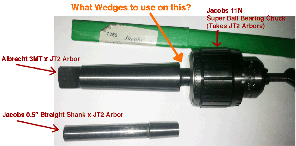 Jacobs Chuck Removal from Albrecht (Wide Shoulder) Arbor?